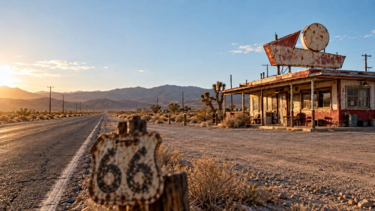Bagdad Café : le décor culte de la Route 66 devenu lieu de pèlerinage